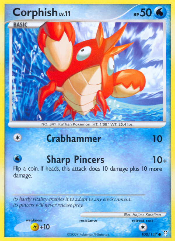 Supreme Victors Corphish #100/147
